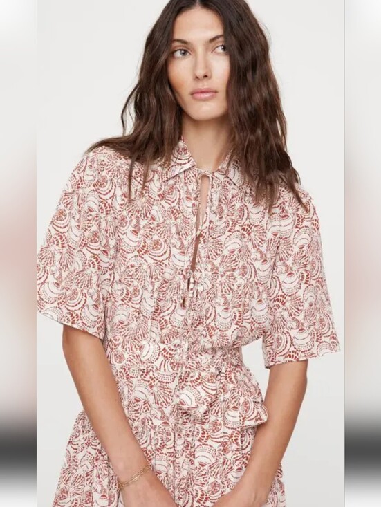Banana Republic Dresses & Skirts - Banana Republic Cotton Silk Skirt Top Set NWT